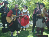 Jammin' - 2002 Fort Tryon Park Medieval Festival.  The Cloisters, NYC.