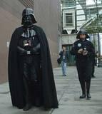Lord Vader Arrives! - to the "Attack of the Clones" Opening Day at the Tribeca Film Festival, NYC.