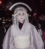 Ladd Amidala - Costumer Mary Alice Ladd from the Empire City Garrison at the NYC Greenwich Village Halloween Parade, 2001.