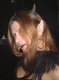 Elf Abby - LORD OF THE RINGS - THE TWO TOWERS. NYC Premiere Ball, 2002. Hosted by Zenwarp.