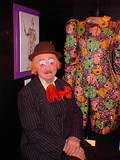 Arthur Pedlar - Arthur Pedlar by his exhibit at the  Milwaukee International Clown Hall of Fame