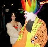 Evil Clown & Wonder Woman - NYC '00 Halloween Parade