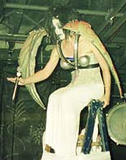Goth Angel Singer - New York City Underground Club