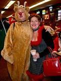 Reindeer's Best Friend - NYC SantaCon 2001