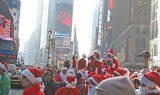 Times Square Santas...