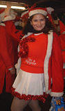 Cheerleader santa - NYC SantaCon, 2002