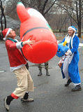 Hanukah Harry vs. Santa - NYC SantaCon, 2002