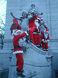 Columbus Circle Santas 2 (by jtg)