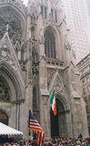 St Patrick's Cathedral - Proudly watching over its namesake parade, 2001.