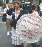 Bernhardt Artist - New York City's Gay Pride Parade, 6/01.