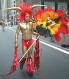 Golden Horns - New York City's Gay Pride Parade, 6/01.