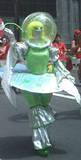 Green Alien - New York City's Gay Pride Parade, 6/01.