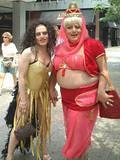 Jeanie & Friend - New York City's Gay Pride Parade, 6/01.