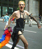 Semi-Sweet Transvestite - With the Rocky Horror Group at the New York City's Gay Pride Parade, 6/01.
