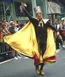 Spanish King - New York City's Gay Pride Parade, 6/01.