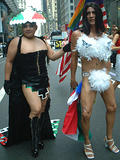 5th Ave Fashion 1 - NYC Gay Pride Parade, 6-30-02