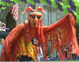 Bird of ill omen - NYC Gay Pride Parade, '02