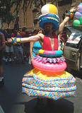 Blading Balloon Boy - NYC Gay Pride Parade, 6-30-02