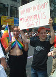 Hip Granny - NYC Gay Pride Parade, '02
