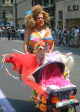 Like Mother Like Daughter - NYC Gay Pride Parade, '02