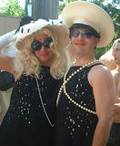 sequins & pearls - Fire Island Invasion, July 4th, 2002