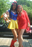 Snow White and Red Riding Hood - Fire Island Invasion, July 4th, 2002