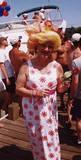 Woman with a Rose - Fire Island Invasion 2000