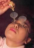 Eye Drop Funnel Glasses - A must for contact lenses