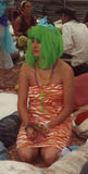 Gal with Green Wig - Photographer:   Ruby Sarkos