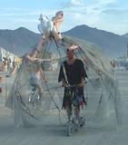 Sheepophile Scooter - Burning Man, 2002.