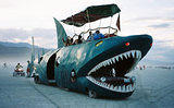 Shark Bus 2 - Burning Man 2002