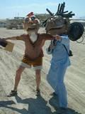 Kevin & Jason - Burning Man, 2002.