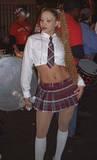 Baaad Lil SchoolGirl - From the NYC Greenwich Village Halloween Parade, 2001.  More Pics in the Halloween-NYC section.