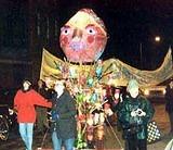 Lantern Man - Earth Celebrations' "Odyssey of the Earth" Winter Pageant, Jan 2001
