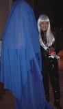 Veiled Diva and Storm - The Diva remains cloaked before the performance at Chicago's annual Twelfth Night Masqued Ball