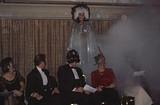 Grand Vizier presiding over Judges - Chicago's annual Twelfth Night masqued ball
