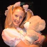 Teddy Bear Girl - A lil' 8 yr old at Chicago's annual Twelfth Night masqued ball?