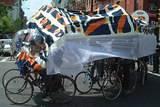 Caterpillar Bike Float 2 - Earth Celebrations' 11th annual Rites of Spring Procession