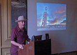 Larry Harvey, founder of Burning Man, visits the island!
