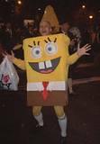 Spongue Bob Square Pants - A new child favorite... Love the styrofoam plate eyes! At the NYC Greenwich Village Halloween Parade 2001. More Pics in the Halloween-NYC section.