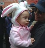 Bunny Baby - NYC's 5th Avenue Easter Parade, 2002