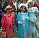 Society Girls - NYC's 5th Avenue Easter Parade, 2002.