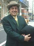 Man About Town - NYC's 5th Avenue Easter Parade, 2002.