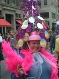 Many Egg'd Hat - NYC's 5th Avenue Easter Parade, 2002.