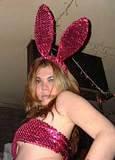 Hottie Bunny - The annual Staten Island Ferry Rabbit Cruise 2001.