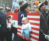 Babies on Flags
NYC's Anti-War Protest, 2-15-03