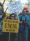 Evil bombs
NYC Anti-War protest, Washington Square Park, 3/23/03.