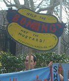 Hold the mustard
NYC Anti-War protest, Washington Square Park, 3/23/03.