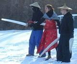 trio (Winter 2003 Samurai adventure... For more see www.wayfinderexperience.com)